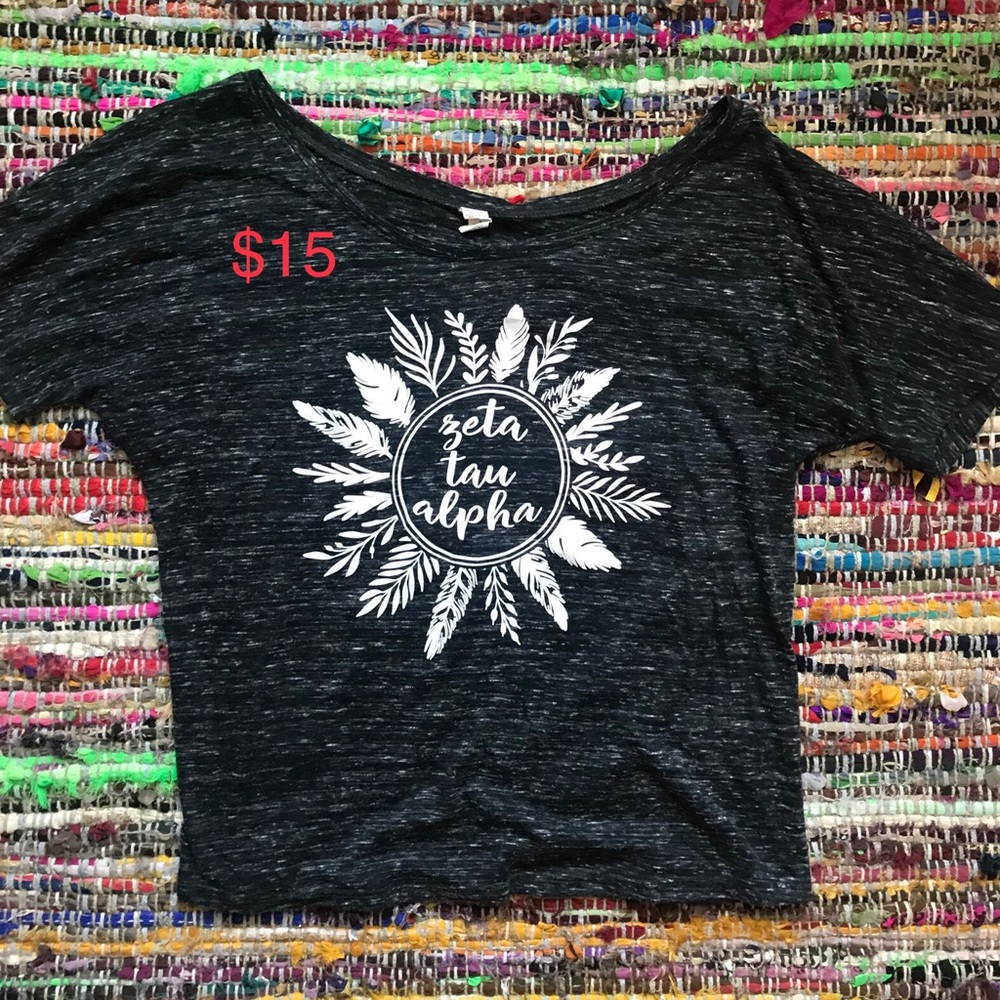 Zeta Tau Alpha flowy top